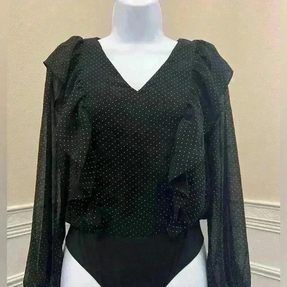 VICTORIA LONG SLEEVE BODYSUIT - Picture 2 of 4